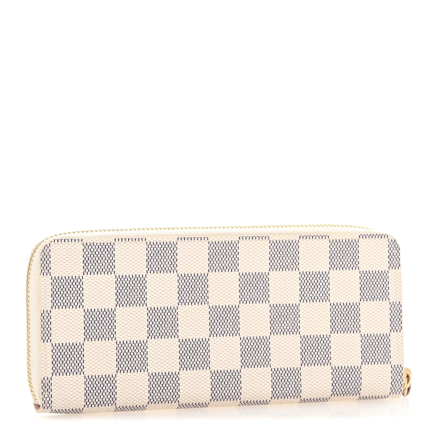 Damier Azur Clemence Wallet Rose Ballerine
