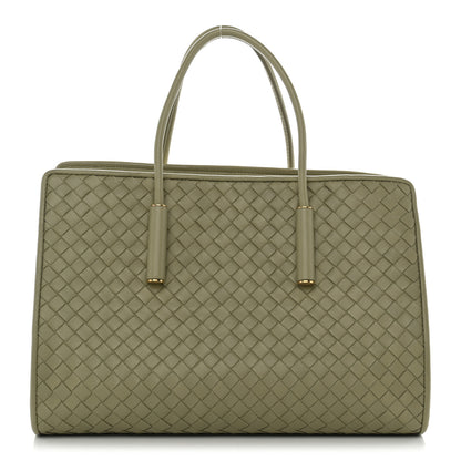 Bottega Veneta Nappa Intrecciato Small Barbara Tote Travertine 1 of 10