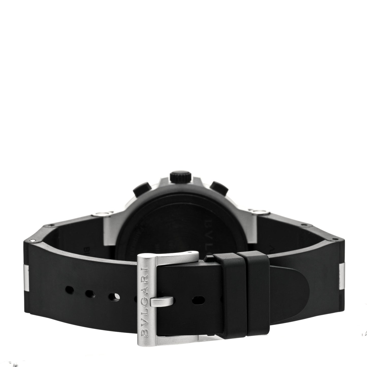 Aluminum Rubber 40mm Diagono Chronograph Automatic Watch