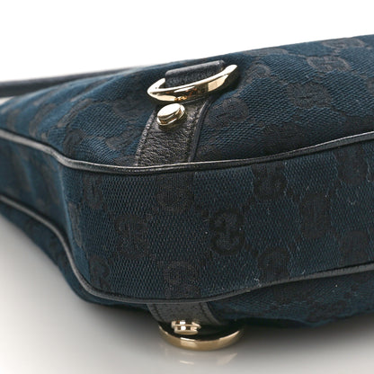 Gucci Monogram Medium Abbey D Ring Hobo Black 9 of 12
