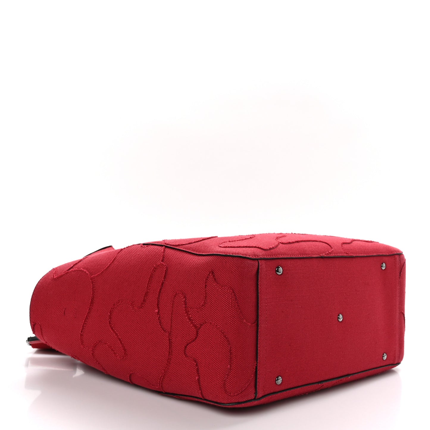 Canvas Atelier 07 Camouflage Edition Medium Tote Bag Red