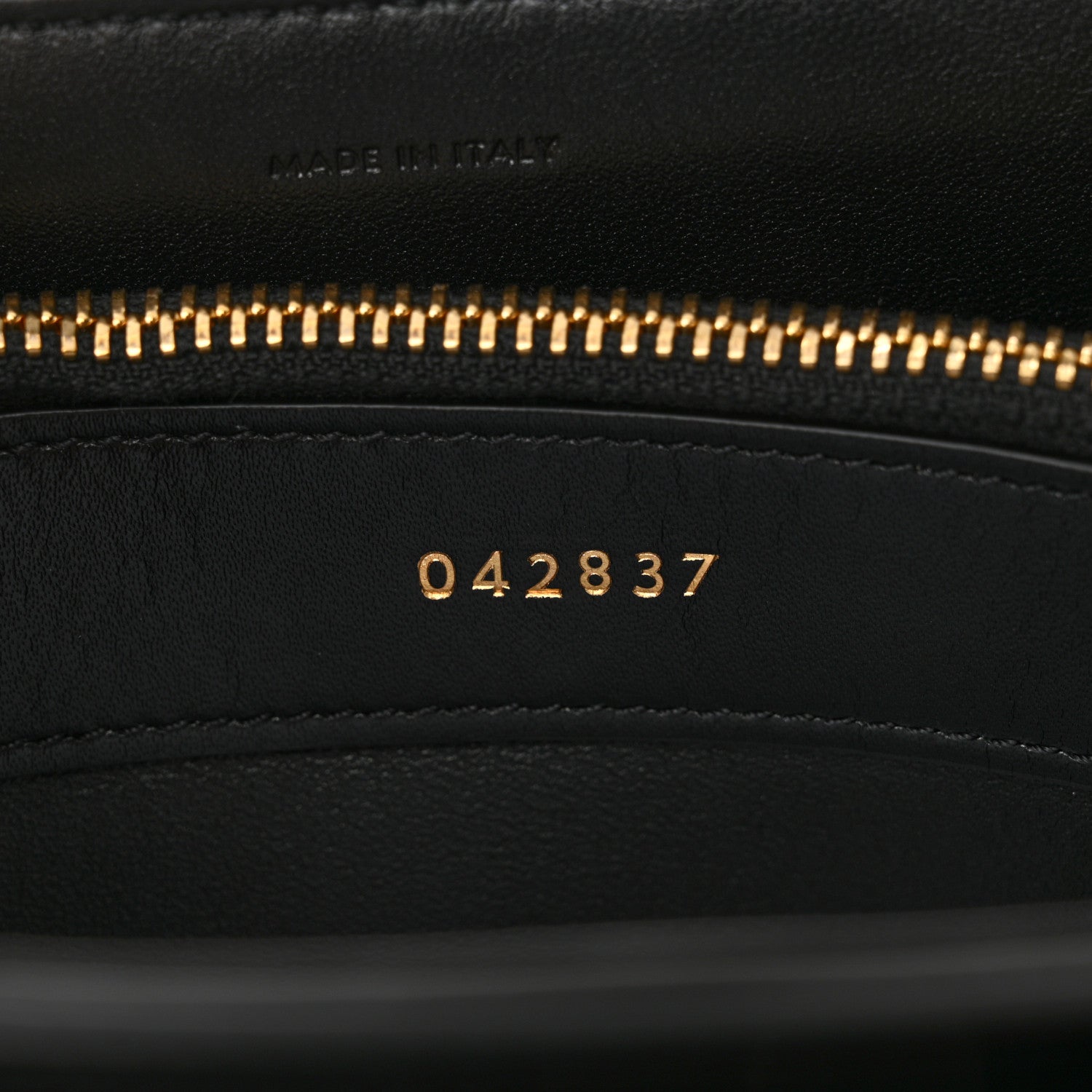 Celine Satinated Calfskin Mini 16 Top Handle Bag Black 8 of 11