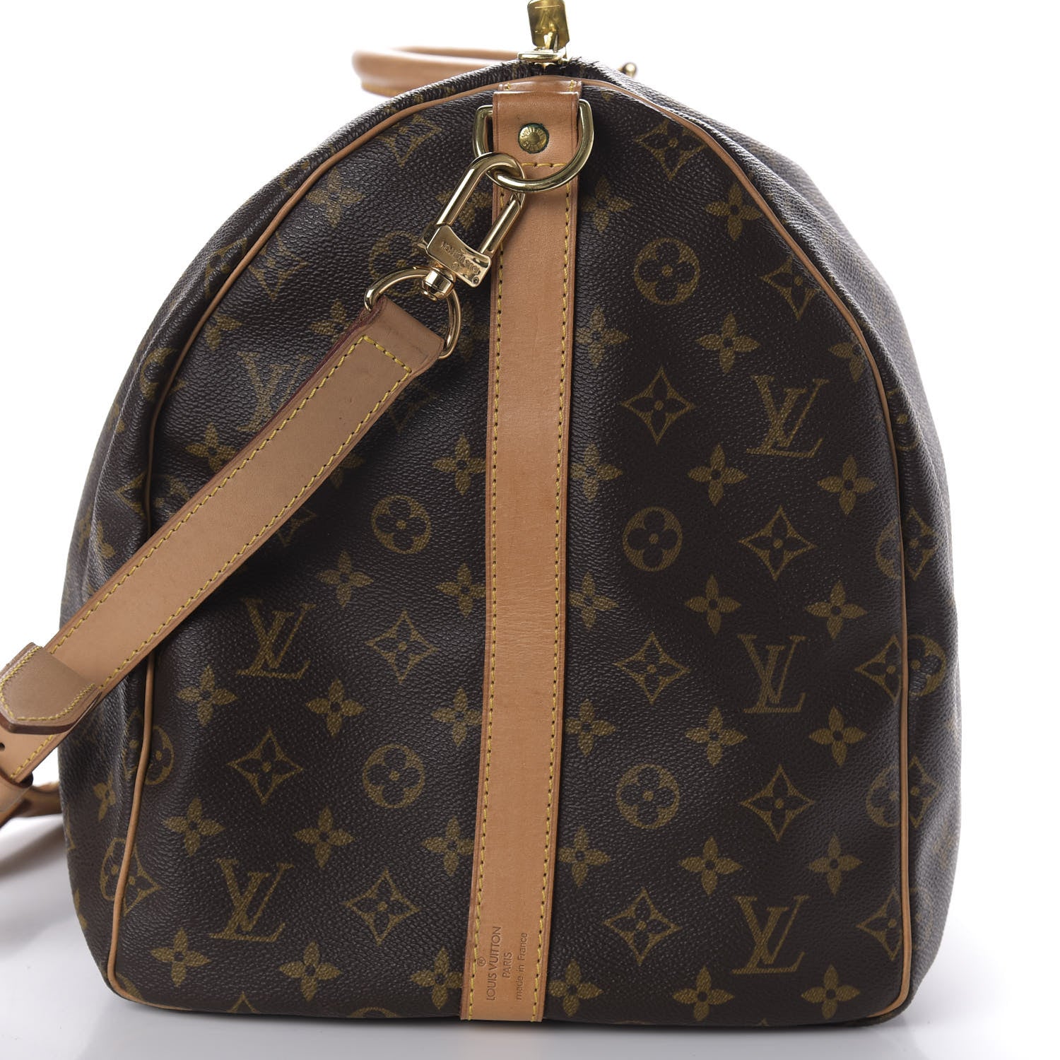 Louis Vuitton Monogram Keepall Bandouliere 55 10 of 15