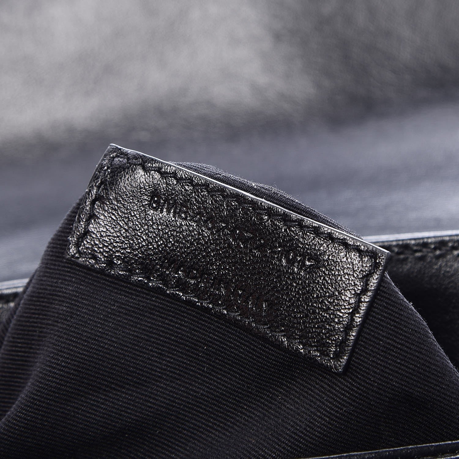 Saint Laurent Calfskin Y Quilted Monogram Toy Loulou Crossbody Bag Black 7 of 8