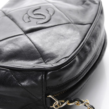 Chanel Lambskin Quilted Tassel Camera Case Black 13 of 15