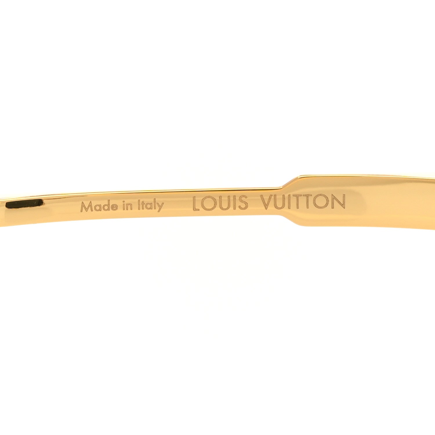 Louis Vuitton Metal 1.1 Evidence Z1584U Sunglasses Gold 5 of 8