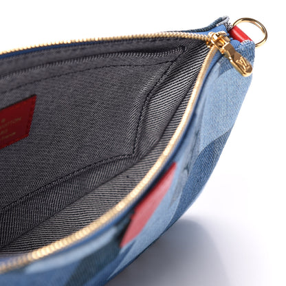 Louis Vuitton Denim Multi Pochette Accessories Large Pochette 4 of 9