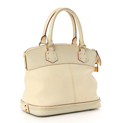 Louis Vuitton Suhali Lockit PM White 2 of 22