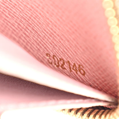 Louis Vuitton Monogram Clemence Wallet Rose Ballerine 7 of 11
