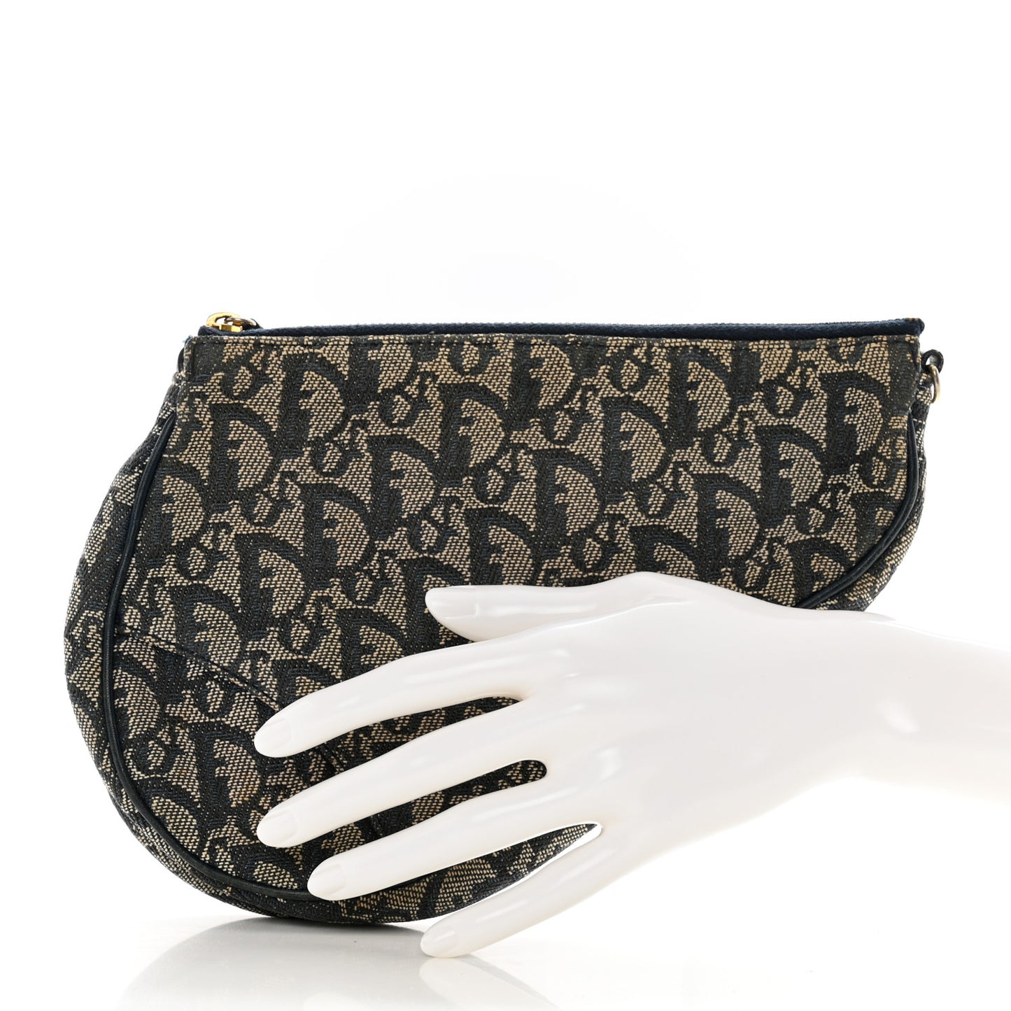 Monogram Mini Saddle Pochette Navy