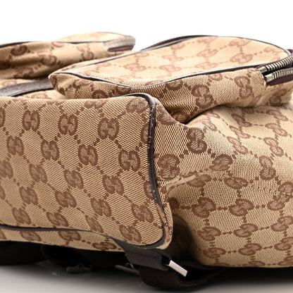 Gucci Monogram Backpack Dark Brown 10 of 11