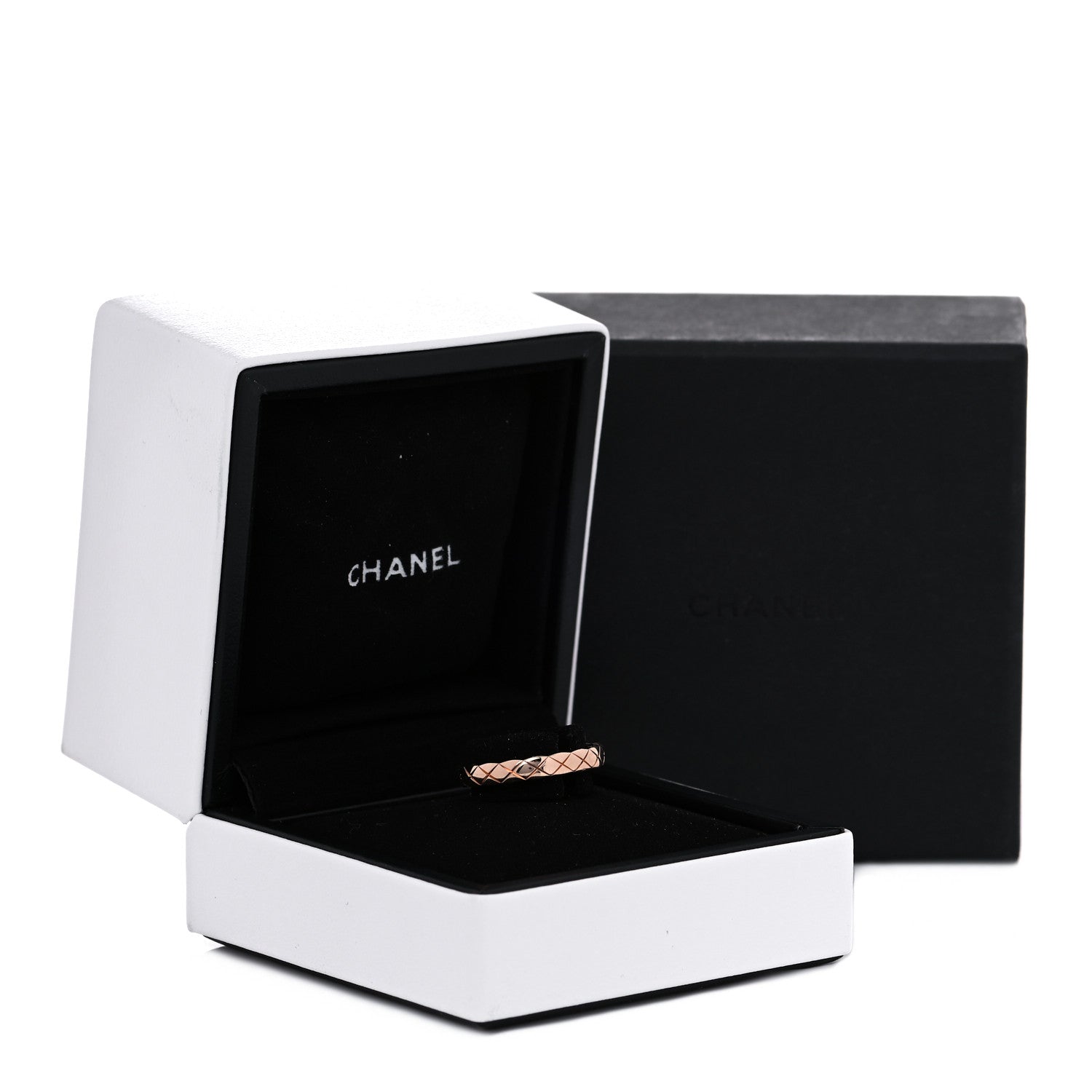 Chanel 18K Beige Gold Mini Coco Crush Ring 52 6 6 of 6