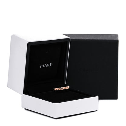 Chanel 18K Beige Gold Mini Coco Crush Ring 52 6 6 of 6