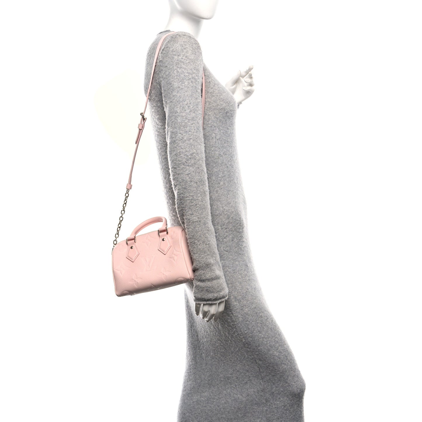 Empreinte Monogram Giant Speedy Bandouliere 20 Pink Opale