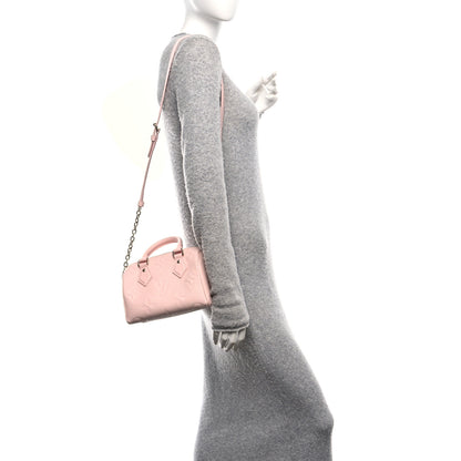 Louis Vuitton Empreinte Monogram Giant Speedy Bandouliere 20 Pink Opale 2 of 9