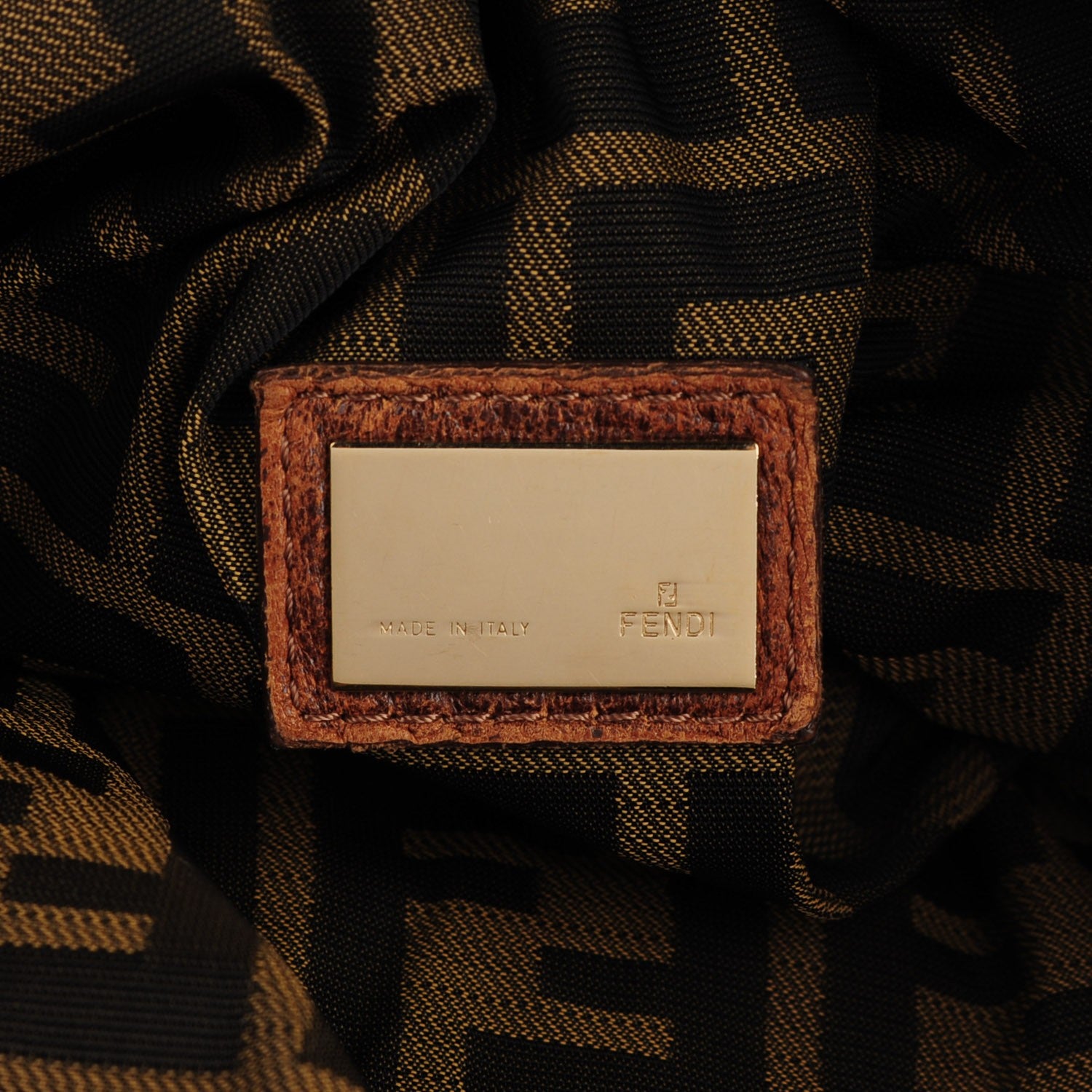Fendi Nappa Nuvolata Spy Cognac 7 of 10