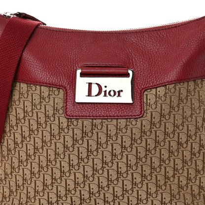 Christian Dior Monogram Street Chic Shoulder Bag Beige Red 7 of 11