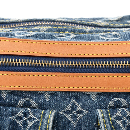 Louis Vuitton Monogram Denim Baggy PM Blue 7 of 10