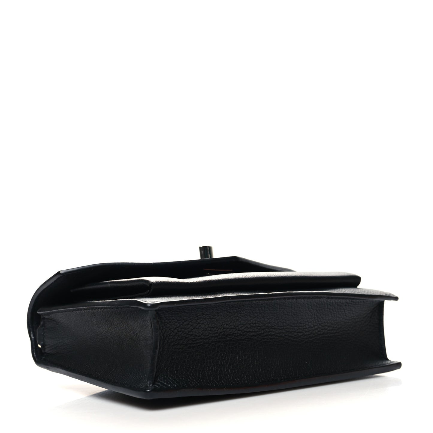 Soft Calfskin My Lockme Chain Pochette Black