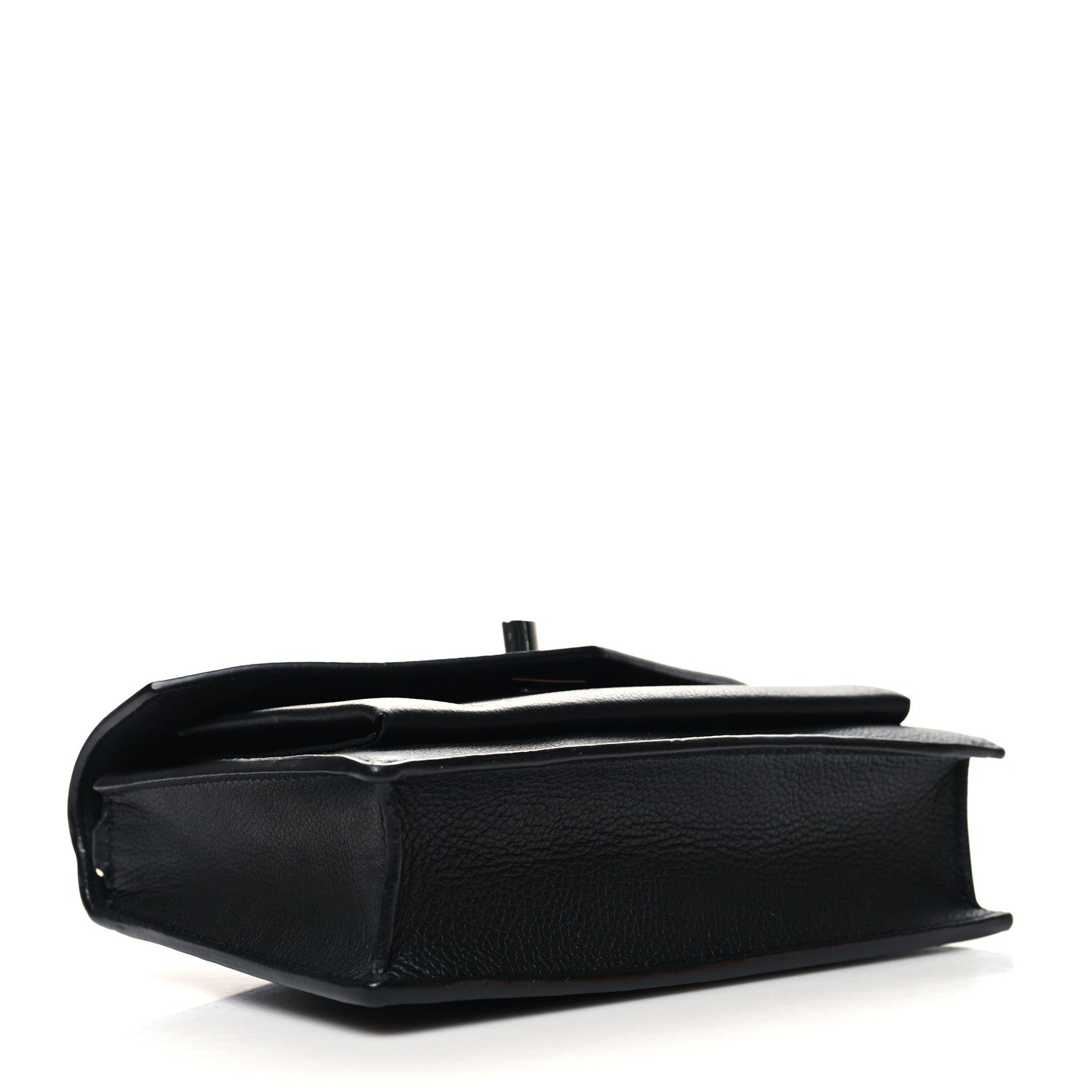Louis Vuitton Soft Calfskin My Lockme Chain Pochette Black 4 of 11