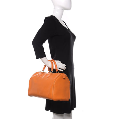 Louis Vuitton Epi Speedy 30 Mandarin 2 of 15