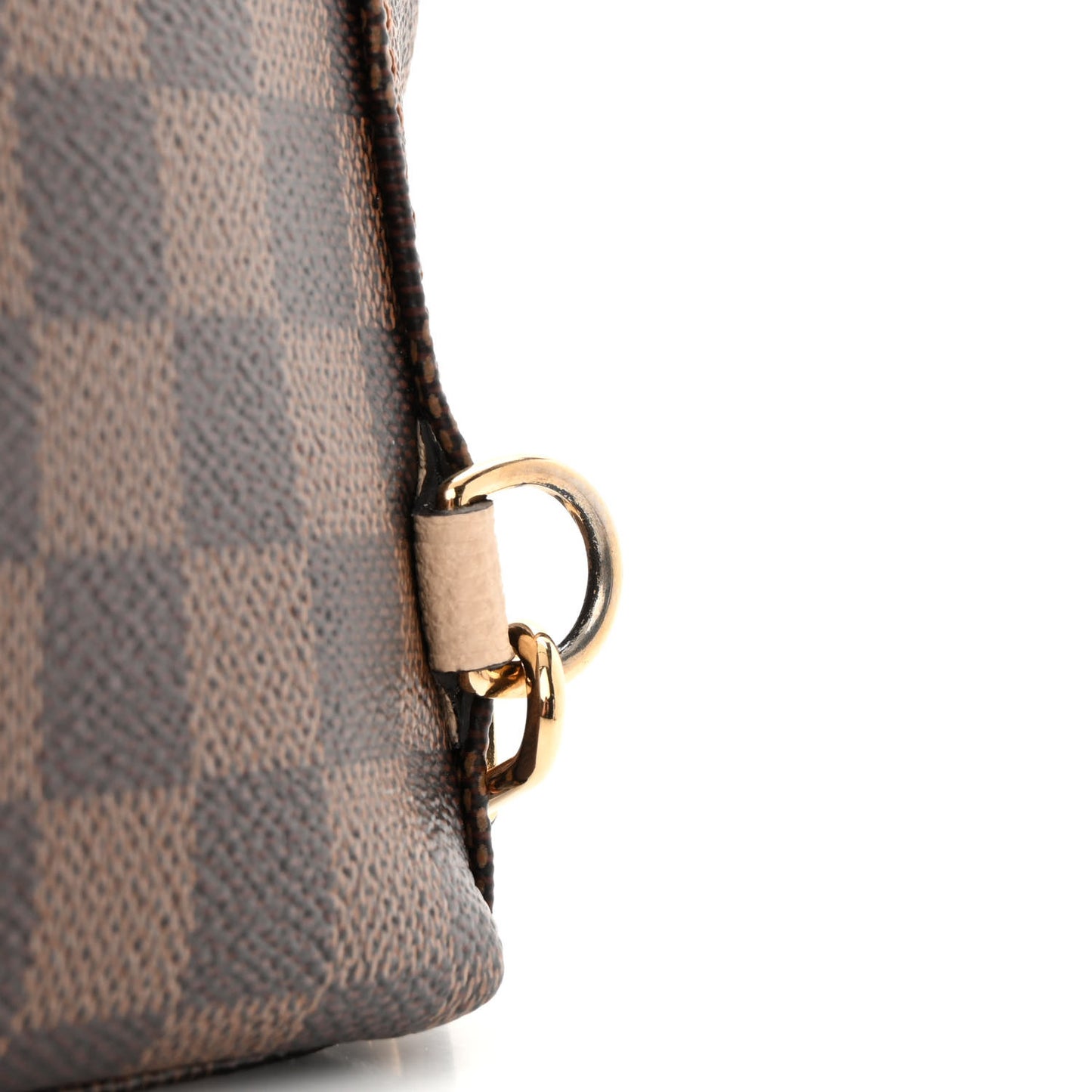 Damier Ebene Clapton Backpack Creme