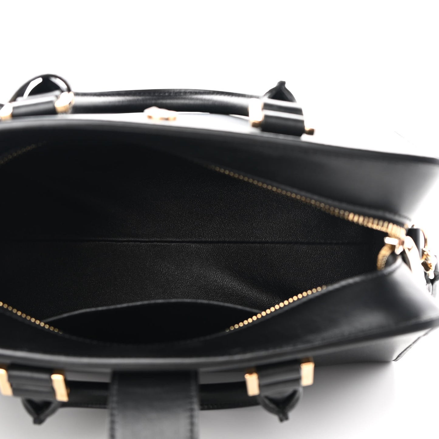 Calfskin Monogram Baby Cabas Black