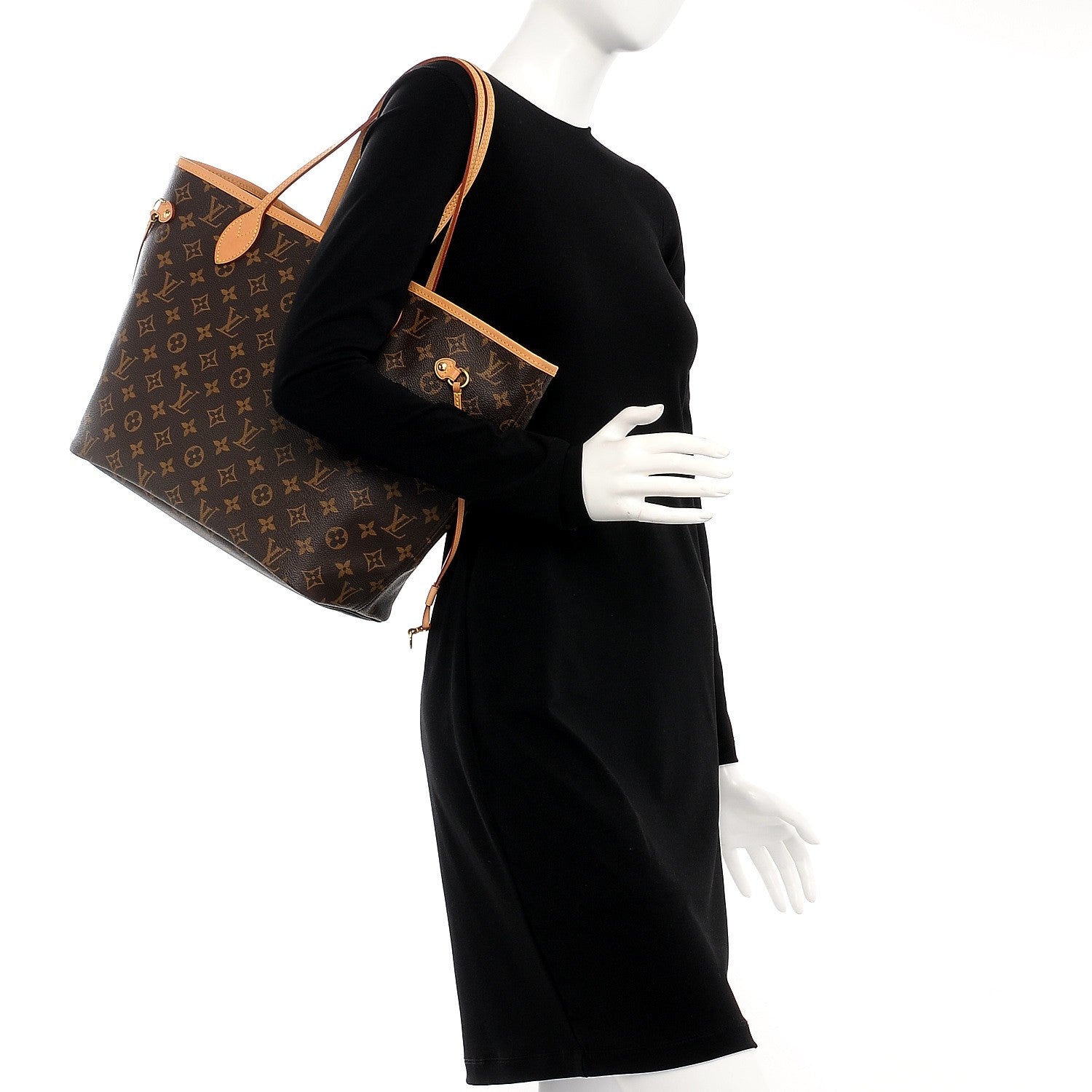 Louis Vuitton Monogram Neo Neverfull MM 2 of 9