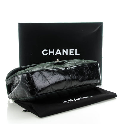 Chanel Iridescent Calfskin In The Mix Jumbo Flap Black 4 of 8