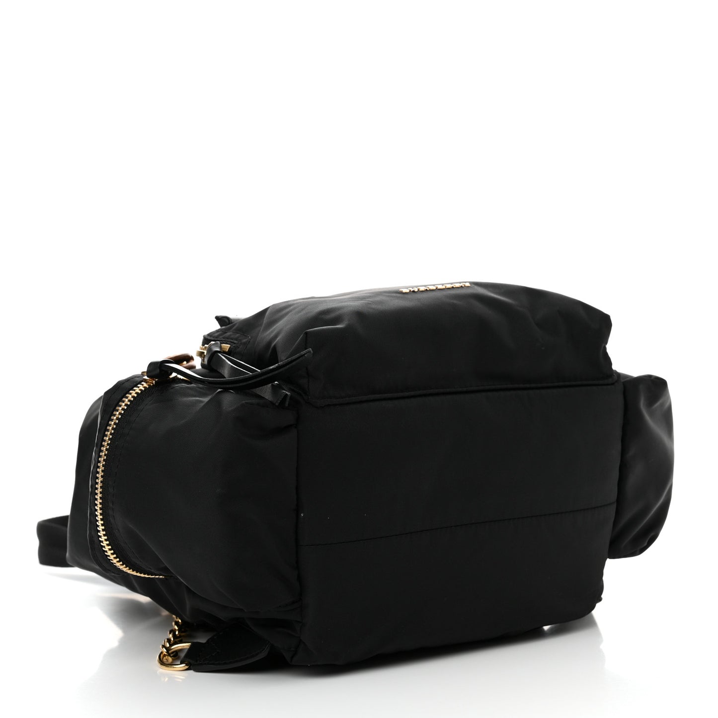 Nylon Medium Rucksack Backpack Black