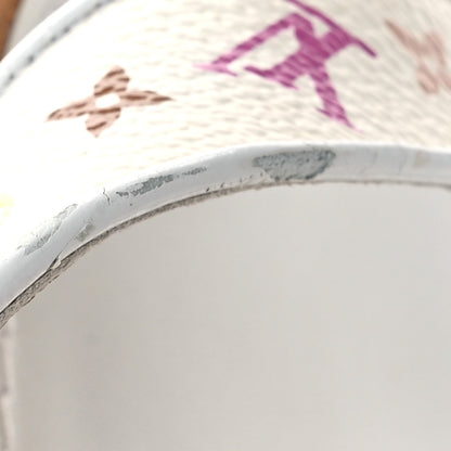 Louis Vuitton Monogram Multicolor Thong Sandals 40 White 7 of 9