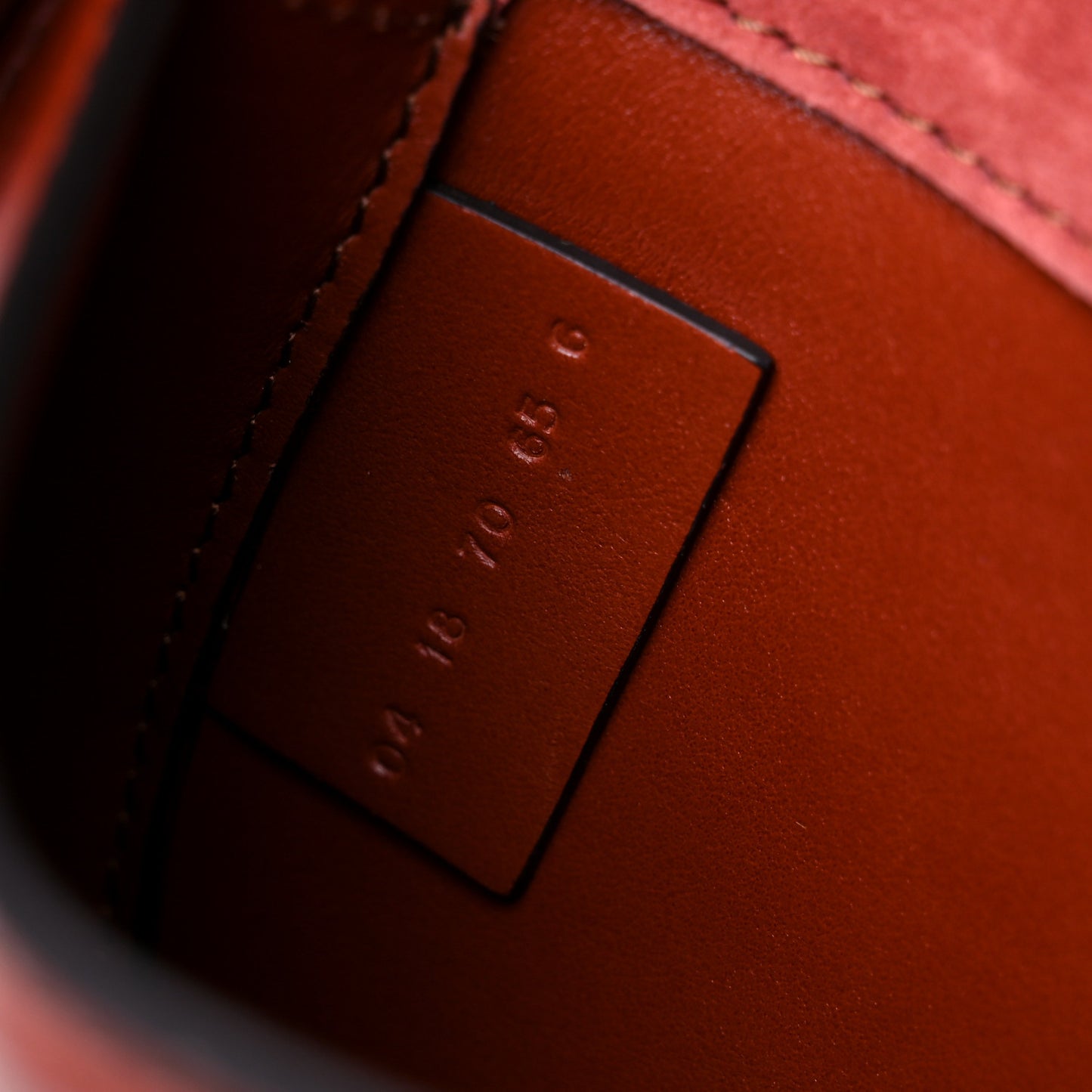Calfskin Small Tess Bag Sepia Brown