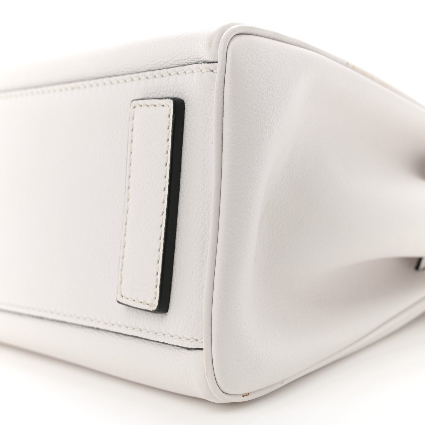 Calfskin Medium La Medusa Top Handle Handbag Optical White