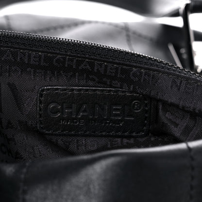 Chanel Lambskin Square Stitched Large Tote Black 7 of 22