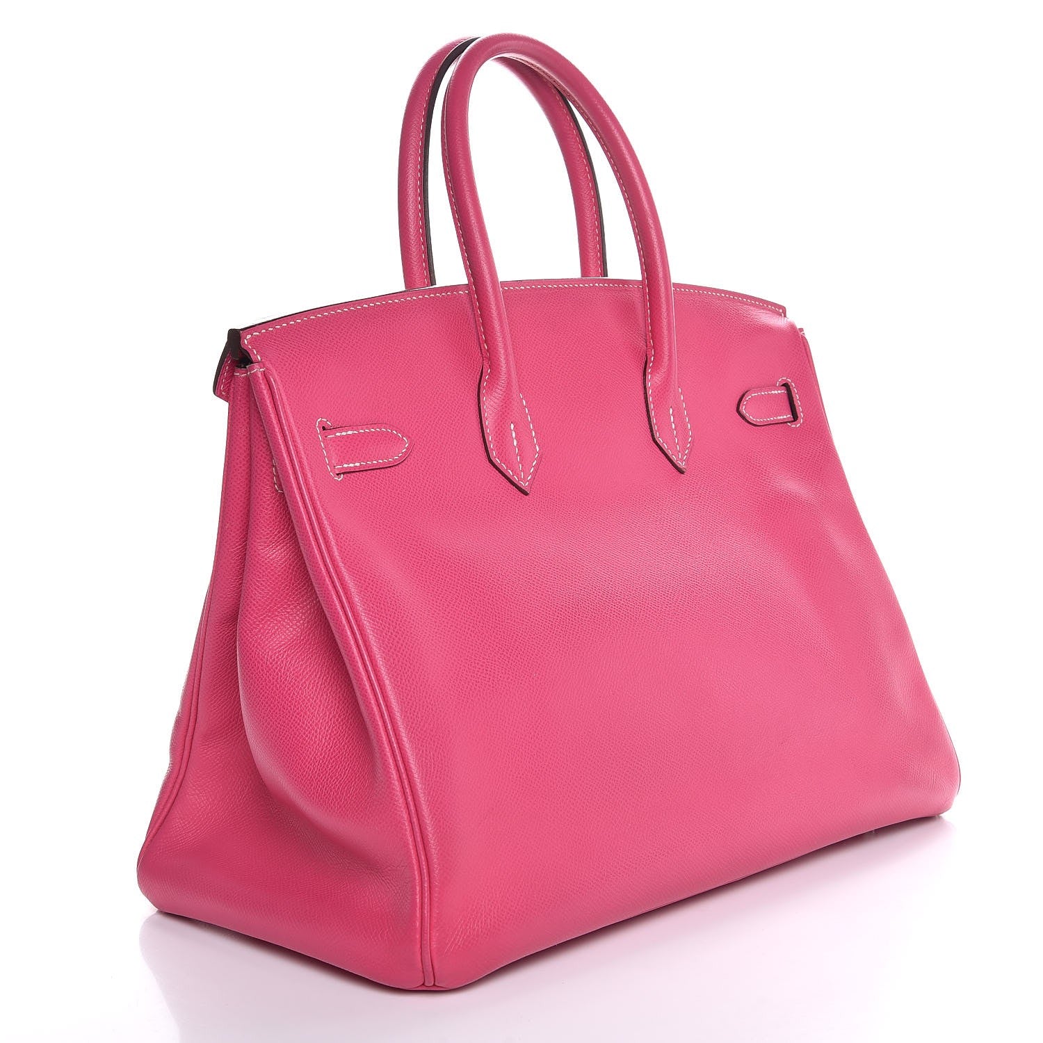 Hermes Epsom Candy Birkin 35 Rose Tyrien Rubis 3 of 46
