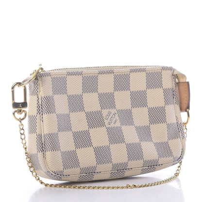Louis Vuitton Damier Azur Mini Pochette Accessories 3 of 10