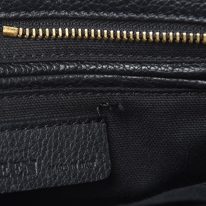 Alexander McQueen Pebbled Calfskin Mini Padlock Tote Black 10 of 10