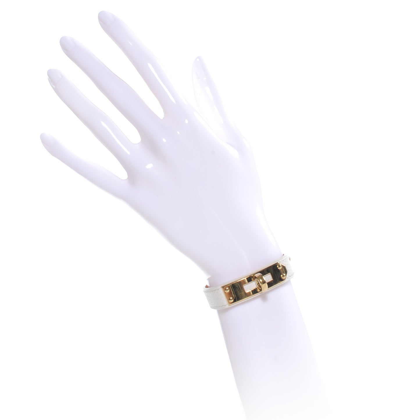 Epsom Kelly Watch Replacement Strap Band Blanc