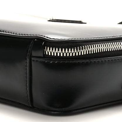 Prada Saffiano Travel Small Brique Crossbody Bag Black 8 of 8