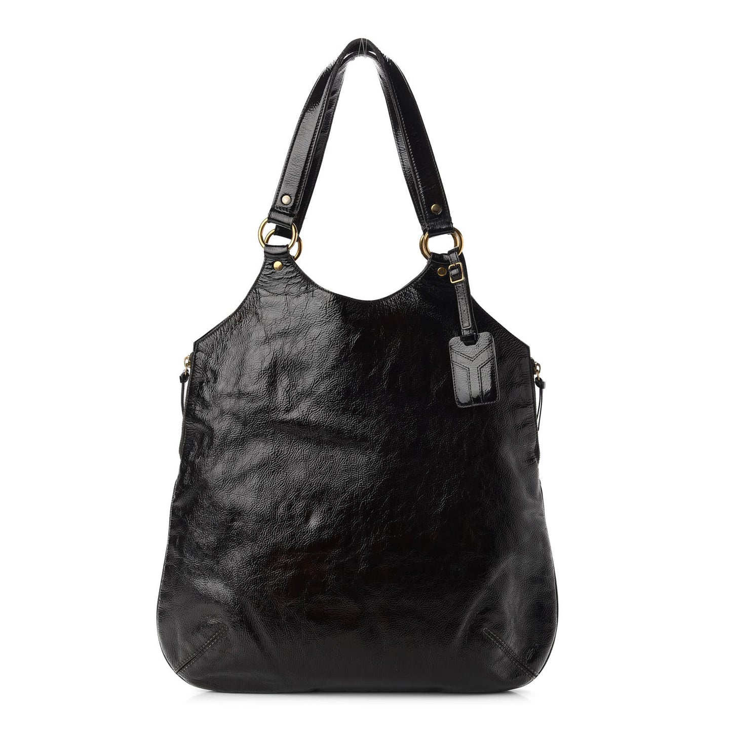 Patent Tribute Tote Black