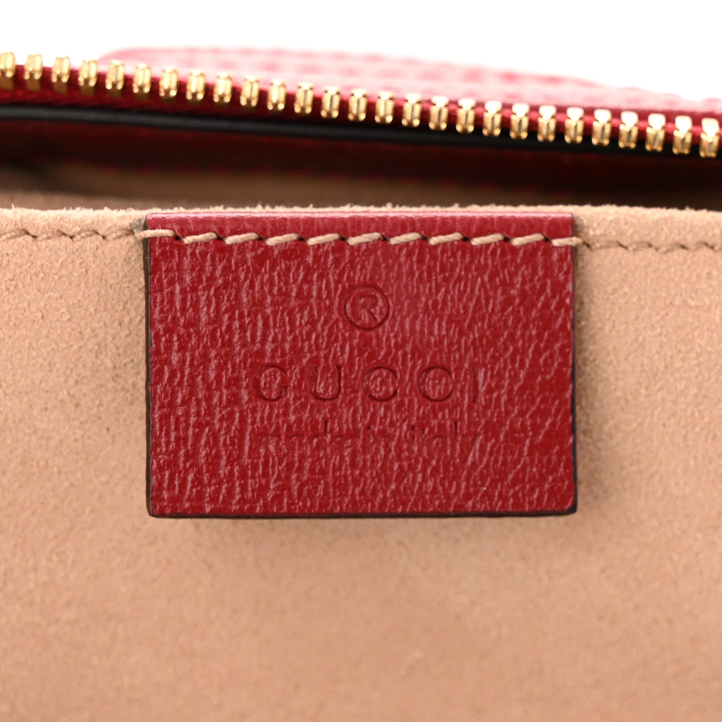 GG Supreme Monogram Flora Web Small Ophidia Tote Bag Red
