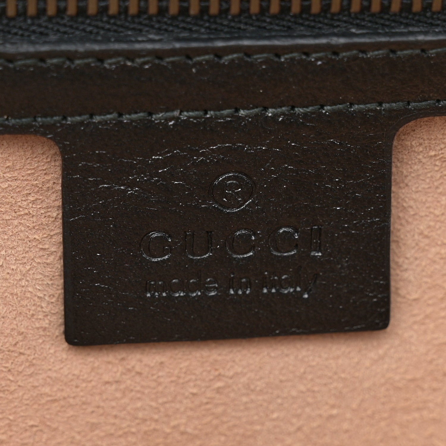 Gucci Azalea Calfskin Matelasse Heart Medium GG Marmont Slim Shoulder Bag Black 6 of 13