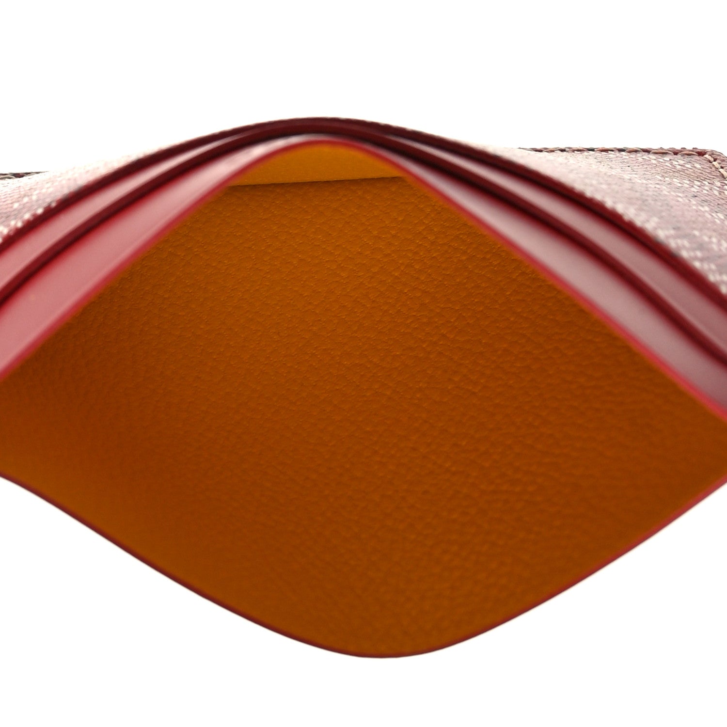Goyard Goyardine Saint Sulpice Card Holder Red 5 of 8