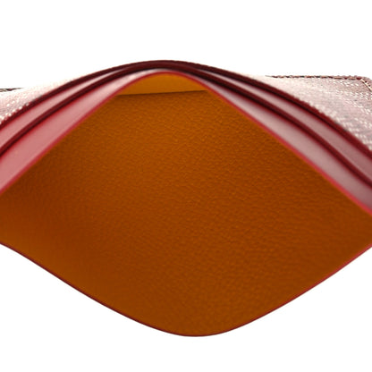 Goyard Goyardine Saint Sulpice Card Holder Red 5 of 8