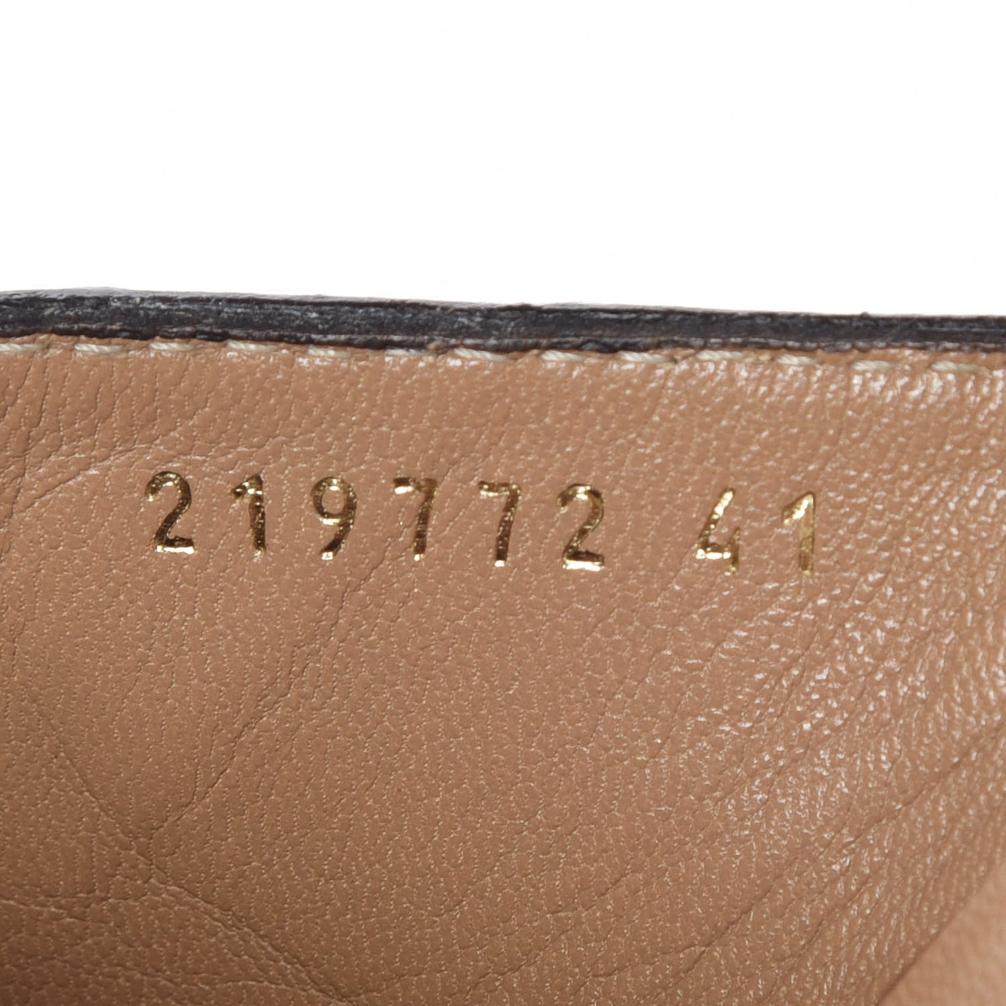 Guccissima Whipstitch Clogs 41 Tan