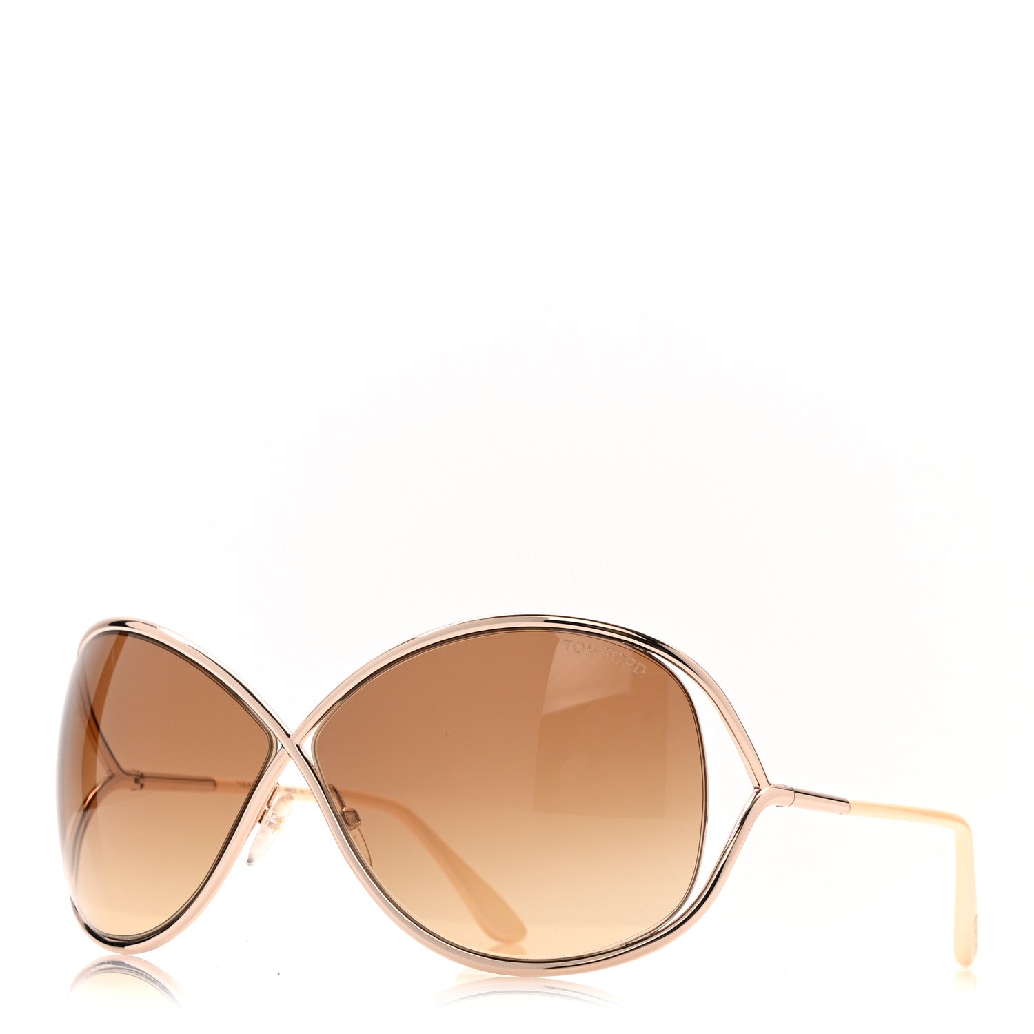 Tom Ford Miranda Crossover Sunglasses TF130 Gold 1 of 8