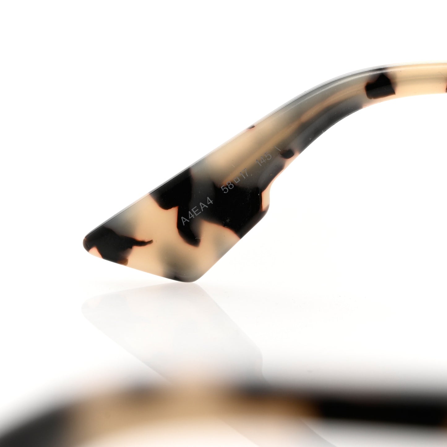 Abstract Square Mirrored Sunglasses Spotted Havana Blue