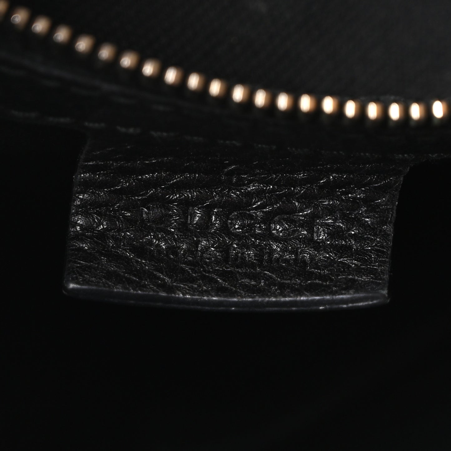 Pebbled Calfskin Medium Bamboo Shopper Tote Black