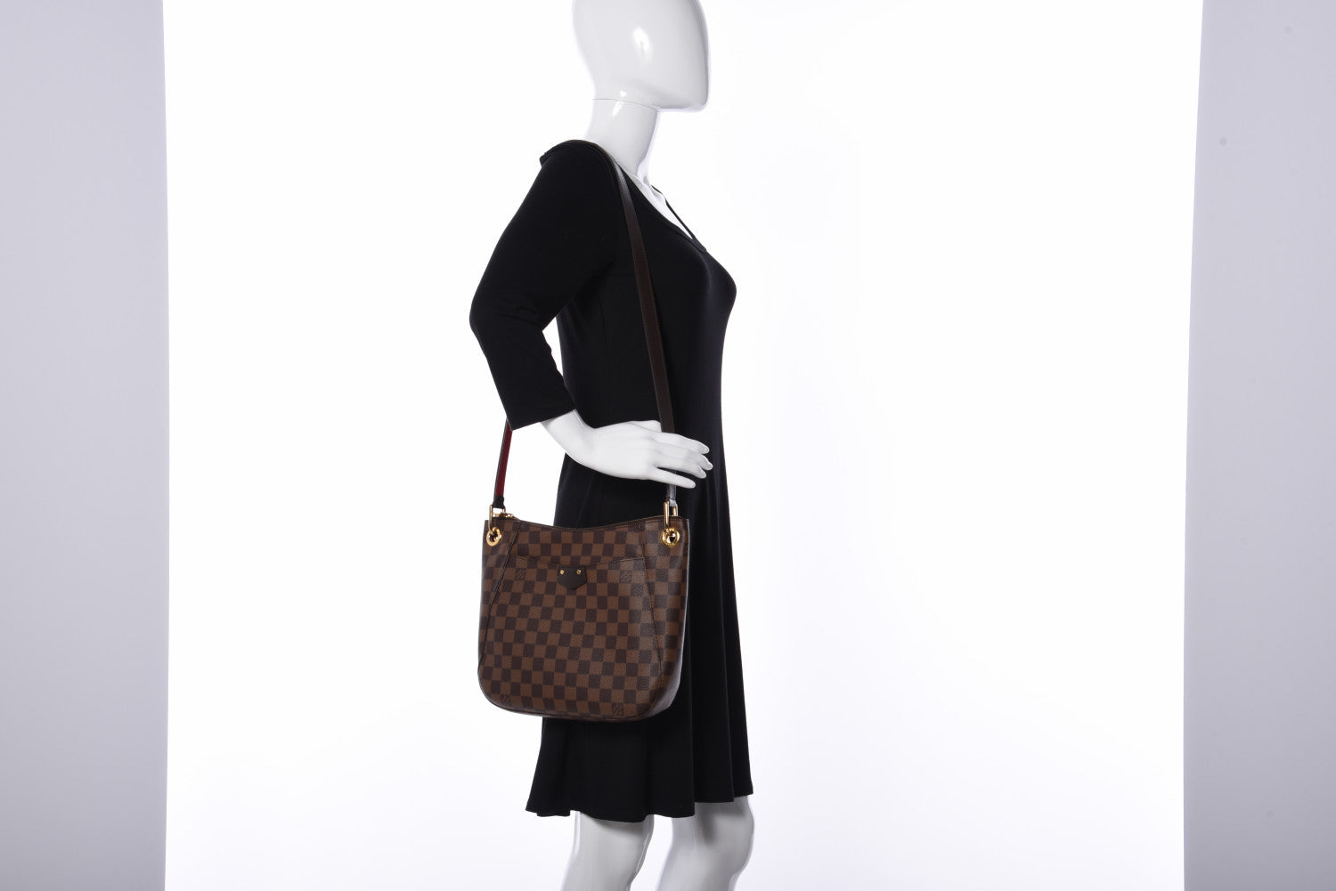 Louis Vuitton Damier Ebene South Bank Besace 2 of 12