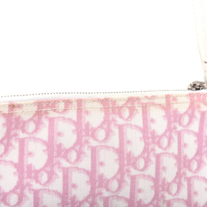 Christian Dior Monogram Mini Saddle Pochette Pink 13 of 20